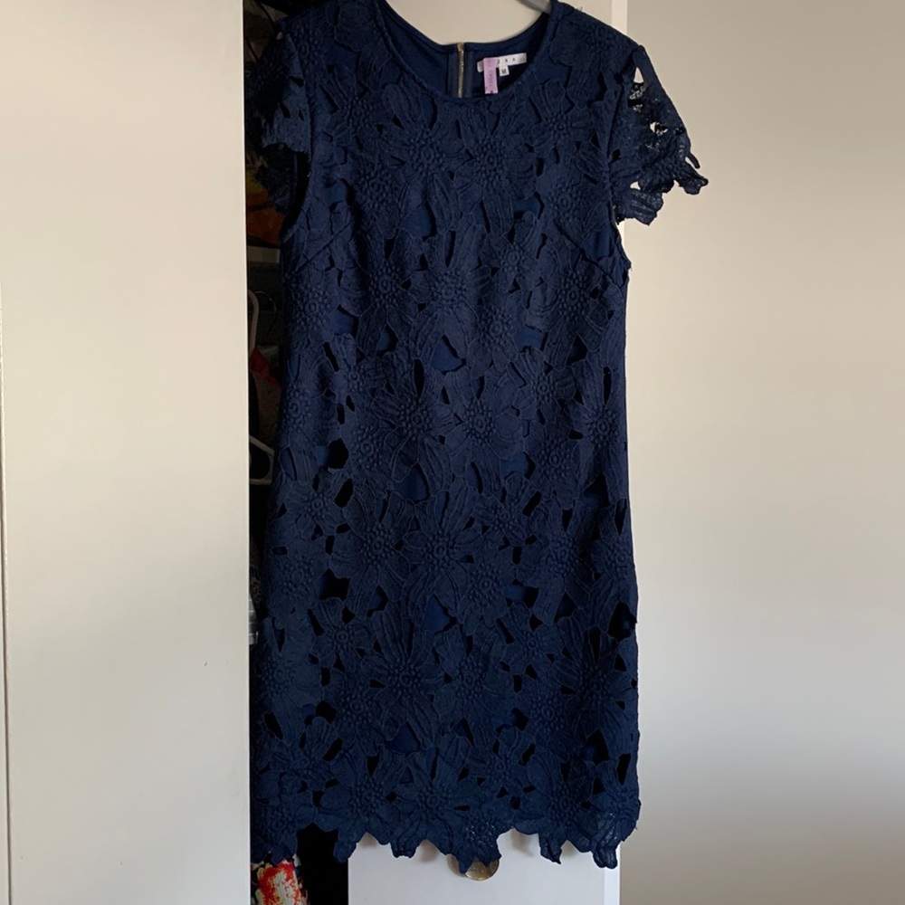 Navy Blue Cocktail Dress